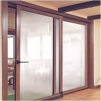 Single Glbum residencial sliding door, bathroom door at cheap price for hot sale from china door factory